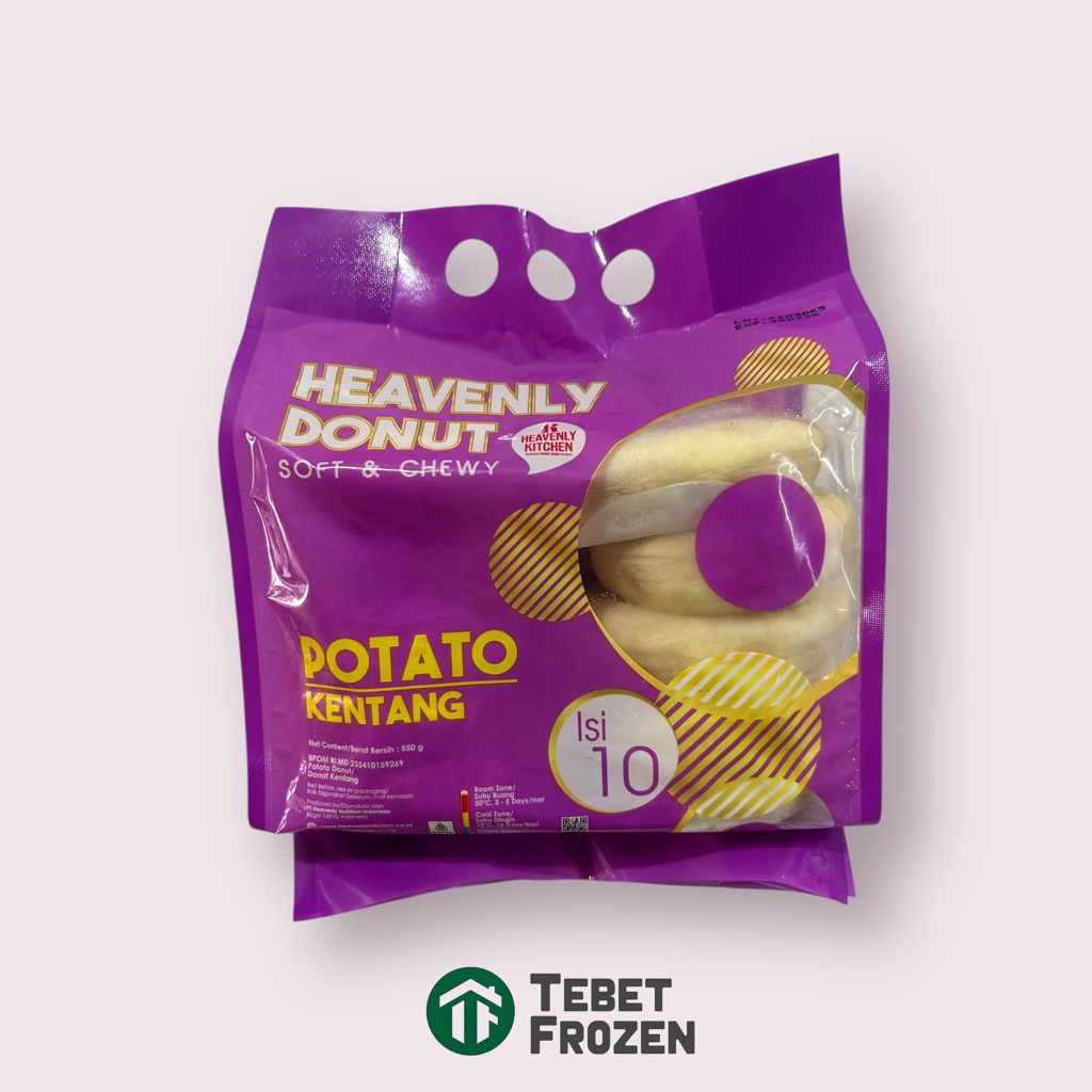

HEAVENLY DONAT KENTANG ISI 10PCS - TEBET FROZEN