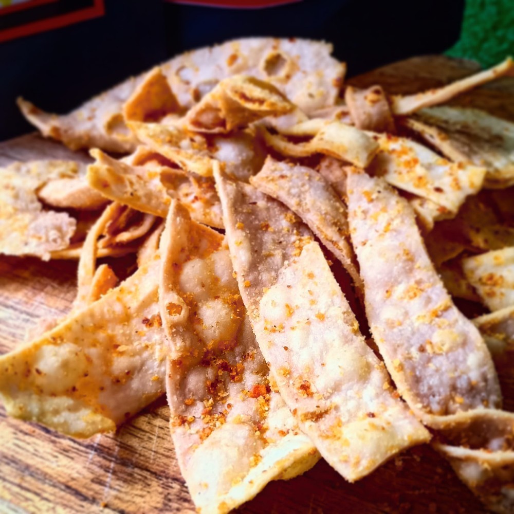 

Keripik Kulit Kebab 1Kg Morang Moreng / Snack Tortilla Kriuk Kekinian