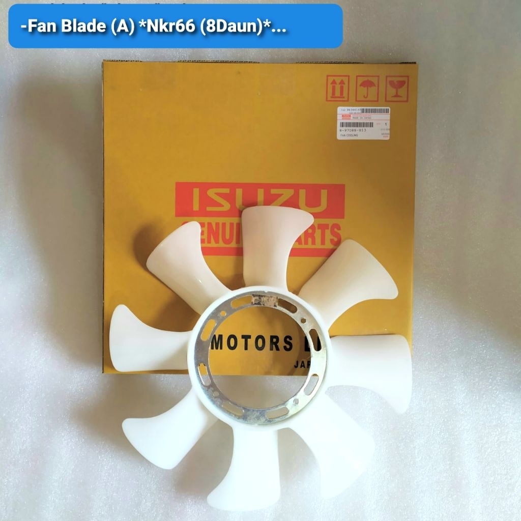 Fan blade kipas radiator Nkr66 (8daun)