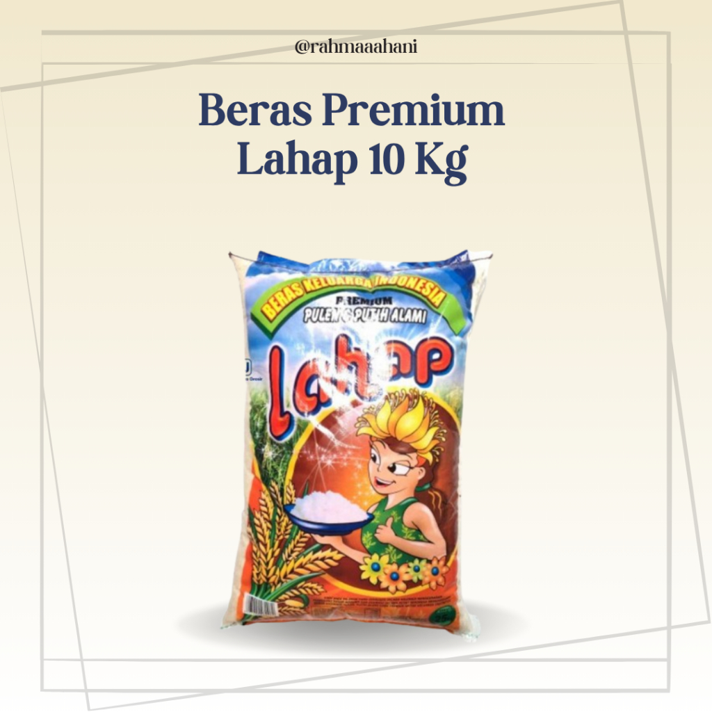 

[HanyMart] VIP Instant - Beras Premium Lahap 10 Kg