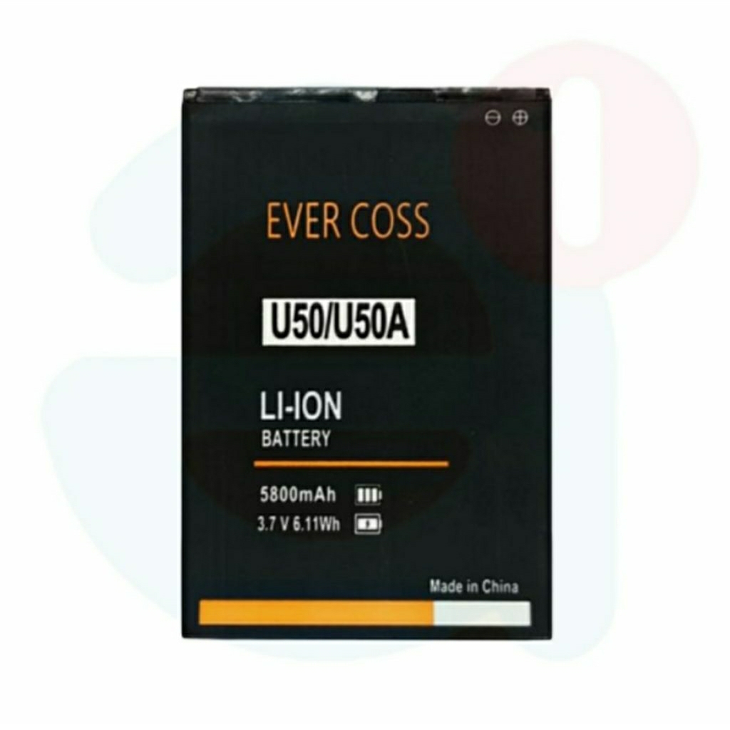 BATTERY BATERAI ORIGINAL|EVERCOSS U50/U50A/A75 Max