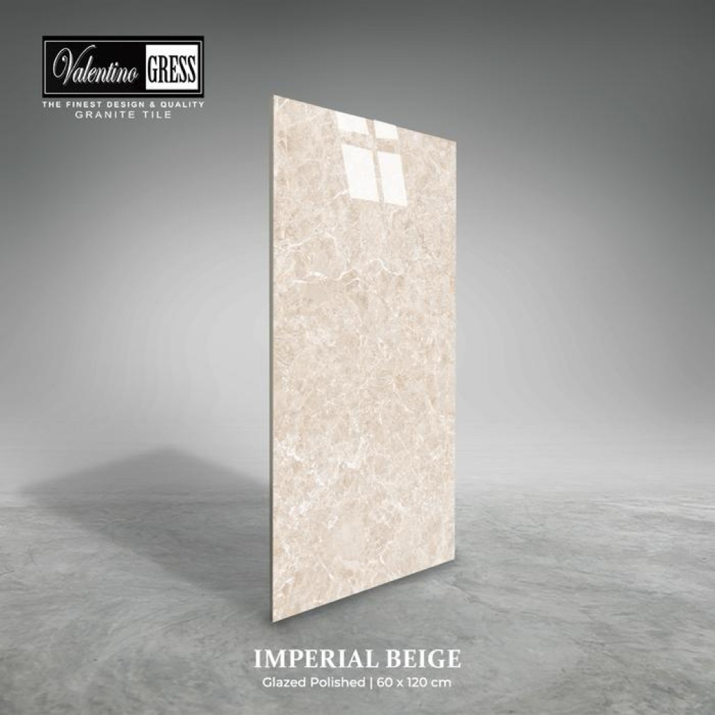 GRANIT LANTAI 60x120 VALENTINO IMPREAL BEIGE