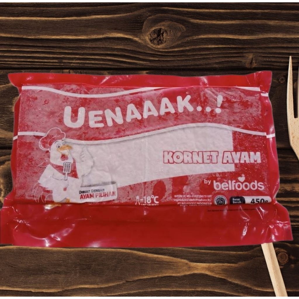 

BELFOODS KORNET Luncheon Ayam/ Daging Ayam 500gr