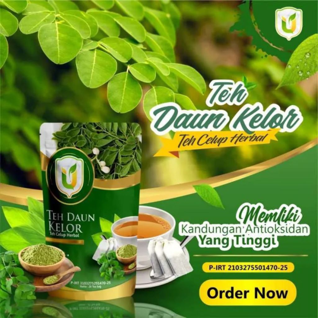 

Teh Celup Daun Kelor 20 Bag the Best Original Dan Natural