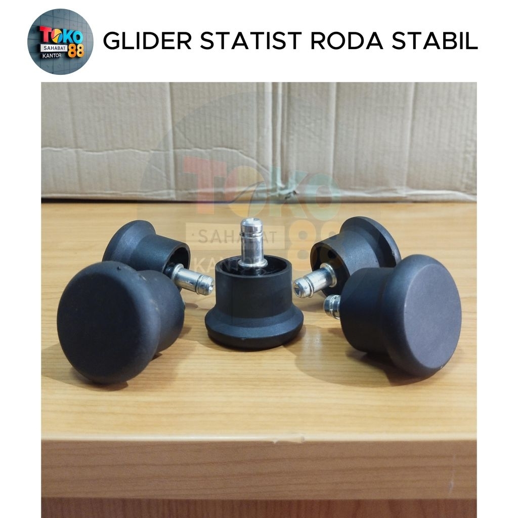 Glider roda kursi kstabil / roda kursi statis