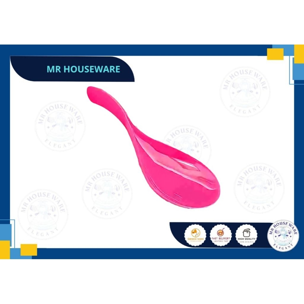 centong nasi plastik / centong souvenir / souvenir