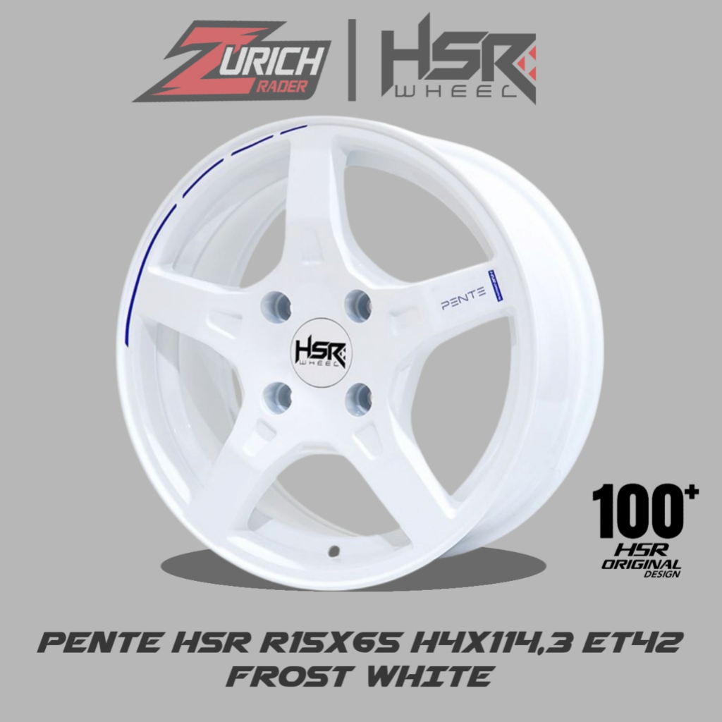 Velg Mobil Hsr Ring 15 Pente Pcd 4x114,3 Untuk Avanza Kijang Panther Evalia Xenia Confero