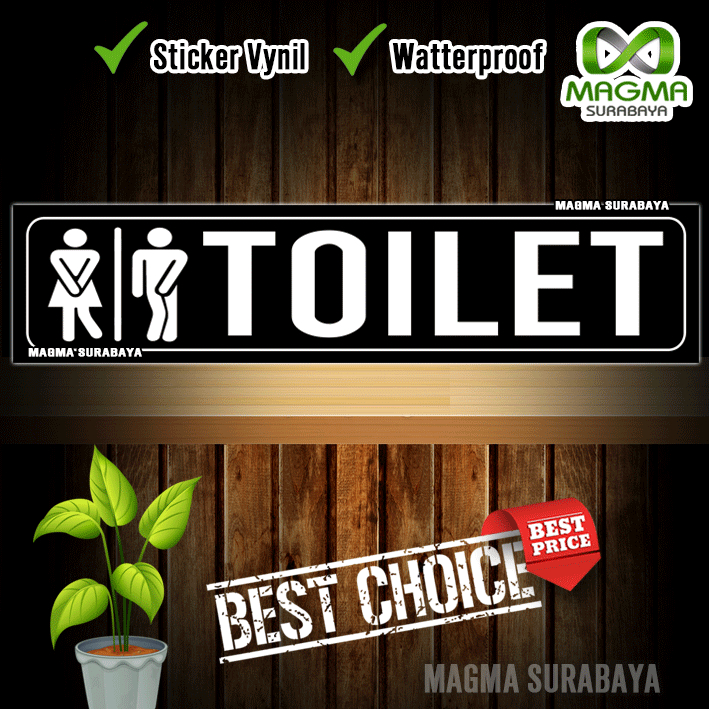 

Toilet Black Mini - jagalah kebersihan toilet