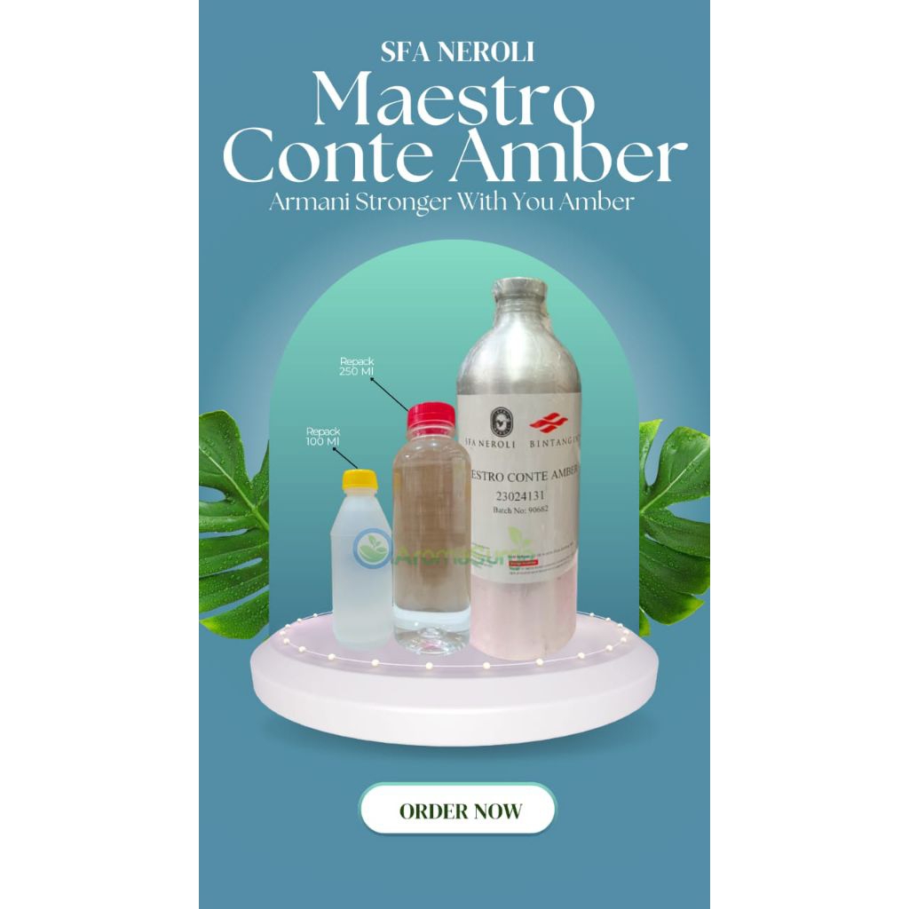 

SFA NEROLI MAESTRO CONTE AMBER SEGEL ALUMINIUM 1KG