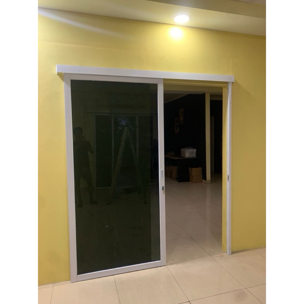 PINTU SLIDING ALUMINIUM 210 x 90 cm