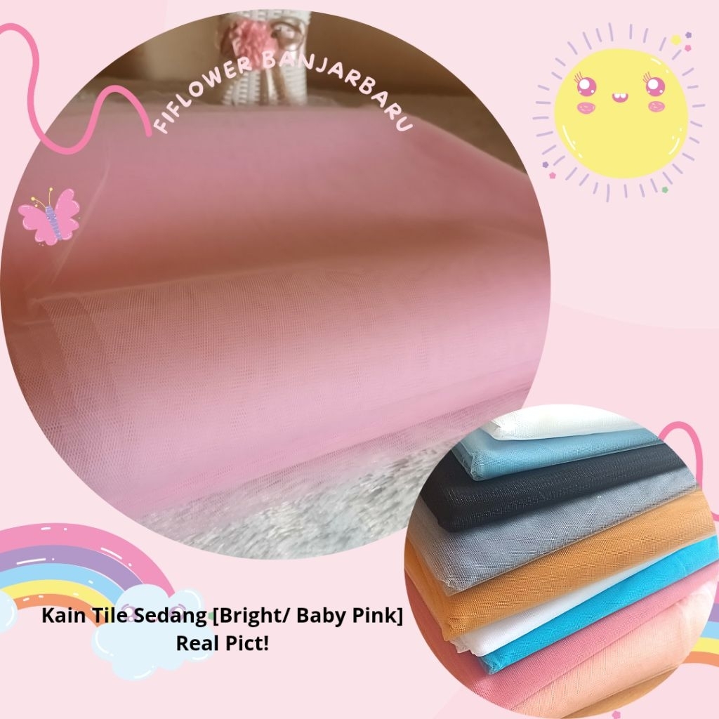 Kain Tile Kaku Sedang| Tile Hampers| Souvenir Meteran