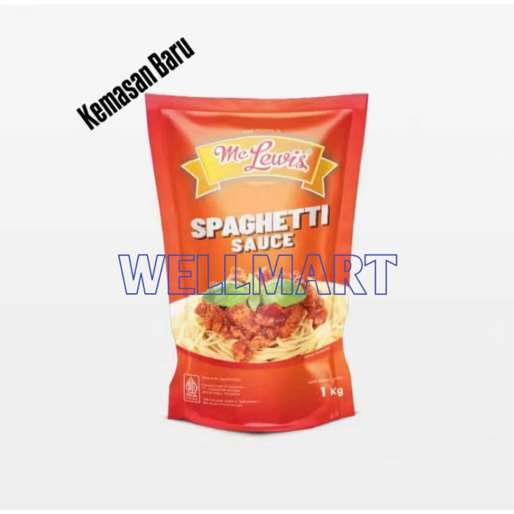 

Mc Lewis Saus Spaghetti 1 Kg Halal Spaghetti Sauce