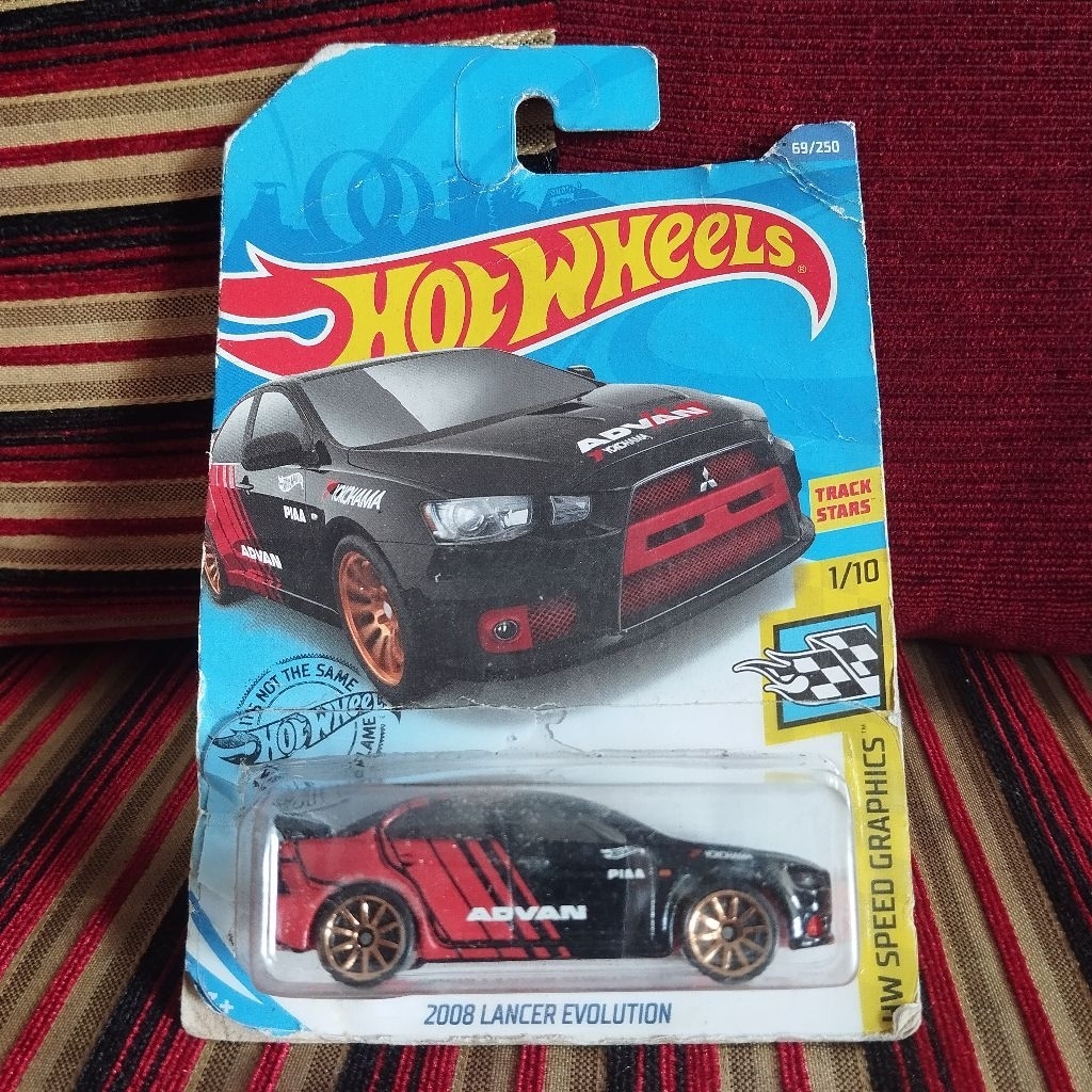 Hot Wheels 2008 Lancer Evolution ( Advan )