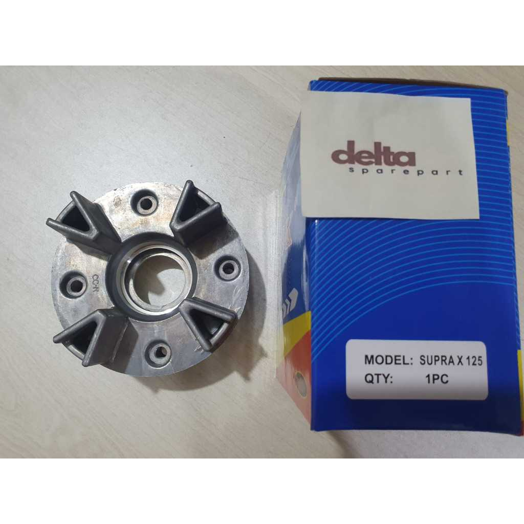 Nap Gear Supra X 125 Cakram Fi Injeksi Helm in Batman DD Double Disk Blade Fi 125 Dudukan Gir Belaka