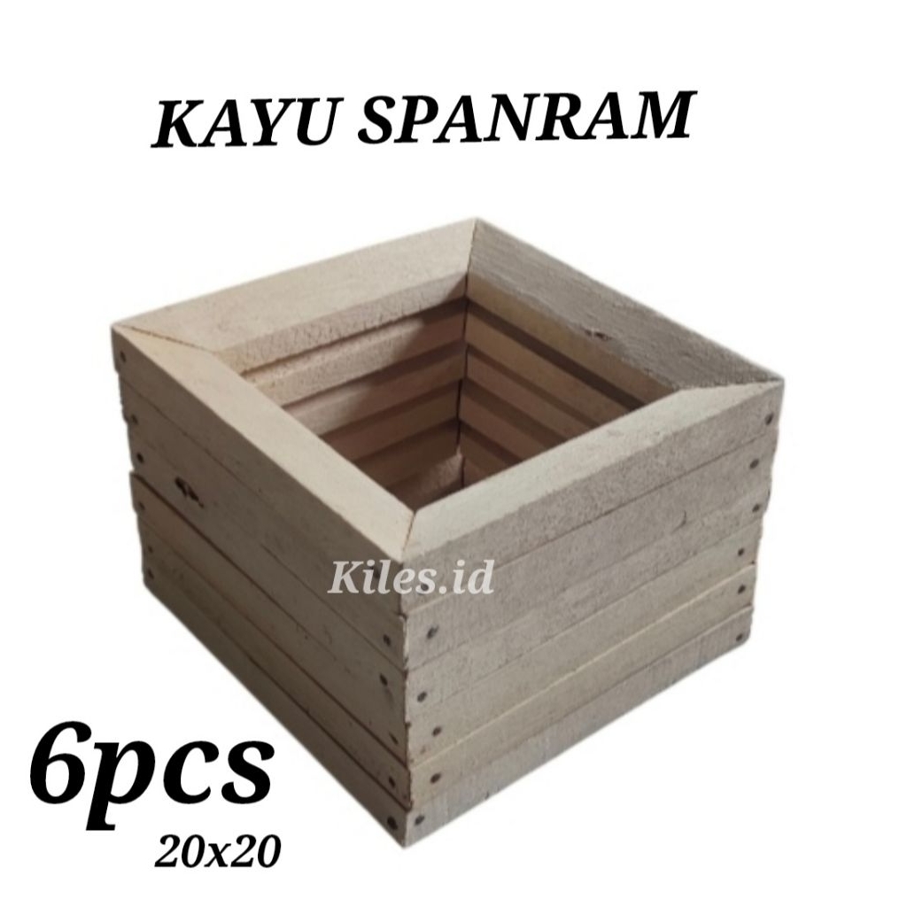 

KAYU SPANRAM 20x20 6pcs