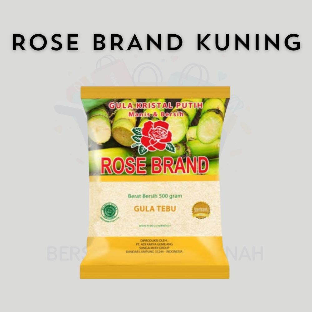 

Gula Pasir Tebu Rose Brand Kuning 1 Kg