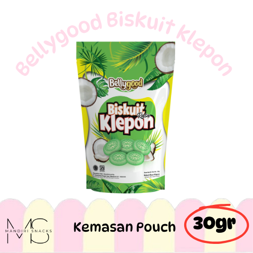 

BELLYGOOD KLEPON POUCH 30GR Biskuit Kemasan Pouch