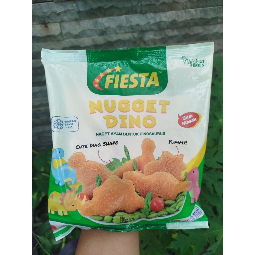 

Fiesta Chicken Nugget Dino Kemasan 400gram