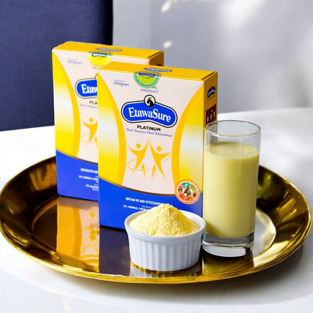 

Susu Kambing Etawa Etawasure Platinum 250gram