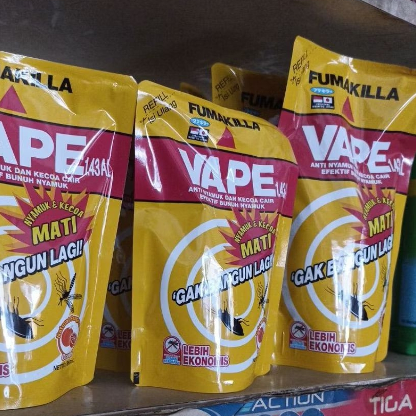 Obat Nyamuk Semprot FUMAKILLA Cair Refill Anti Nyamuk Dan Kecoa Ampuh