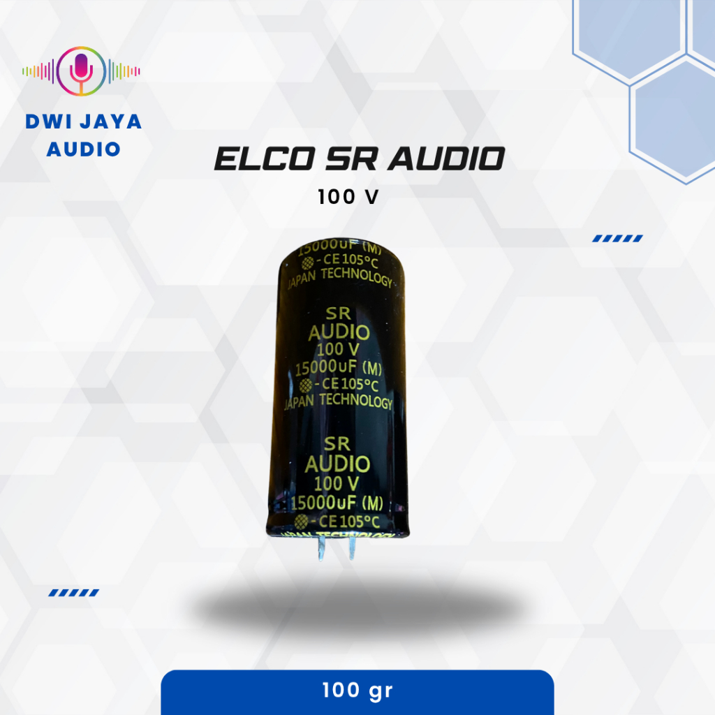 Elco SR Audio 100 V | Elko SR Audio 100 Volt