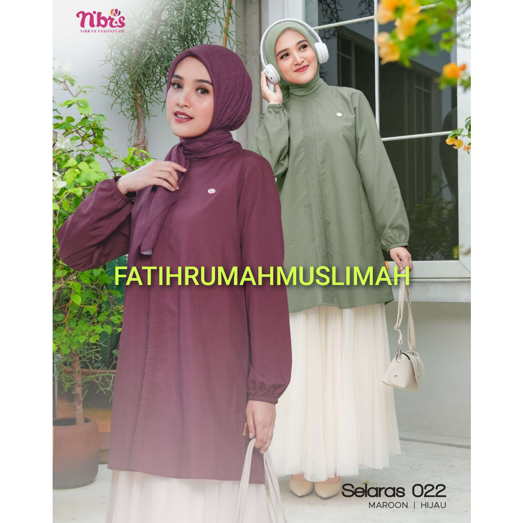 NEW / TERBARU / NIBRAS / ATASAN DEWASA / ATASAN NIBRAS / ATASAN / SELARAS 022 / SELARAS 022 / NIBRAS