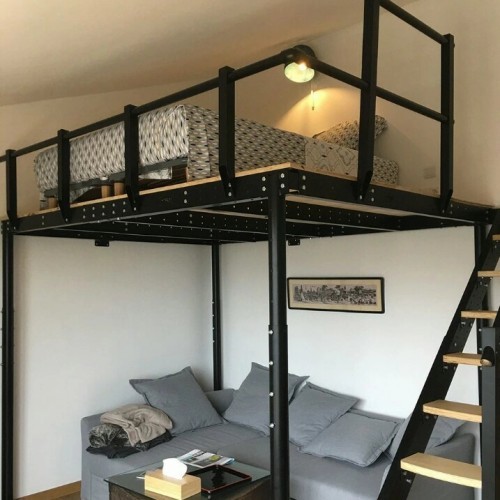 Mezzanine kamar tidur simple custom
