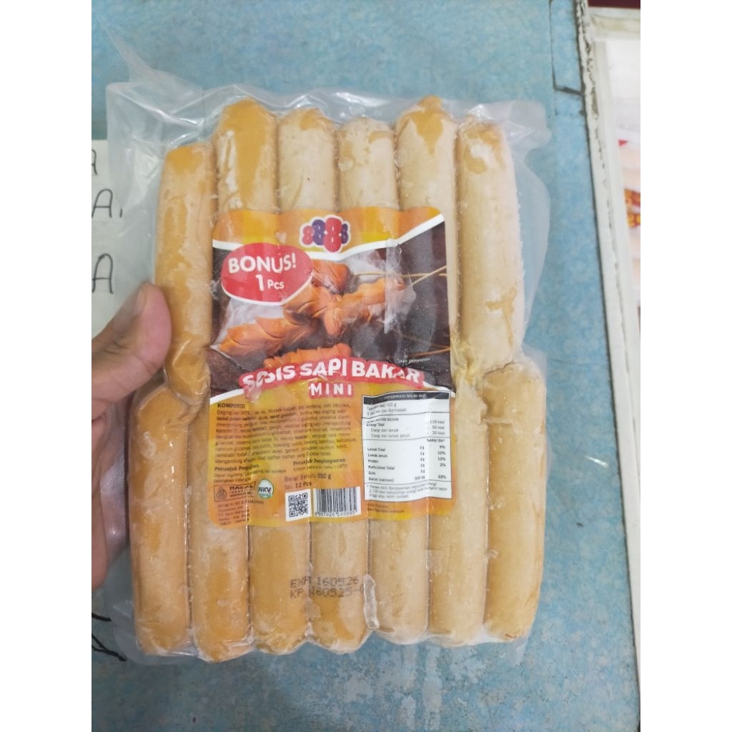 

sosis bakar isi13merek 808