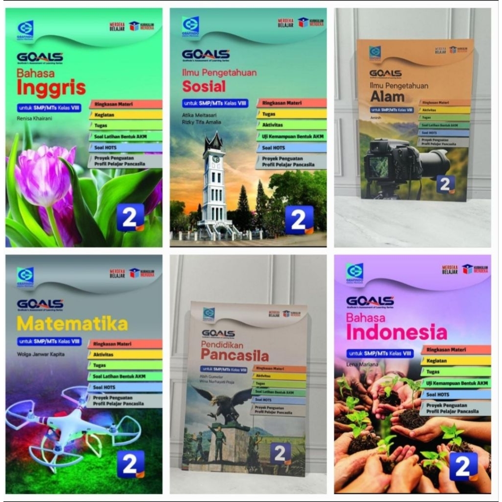 Buku Goals Grafindo Kelas 8 SMP