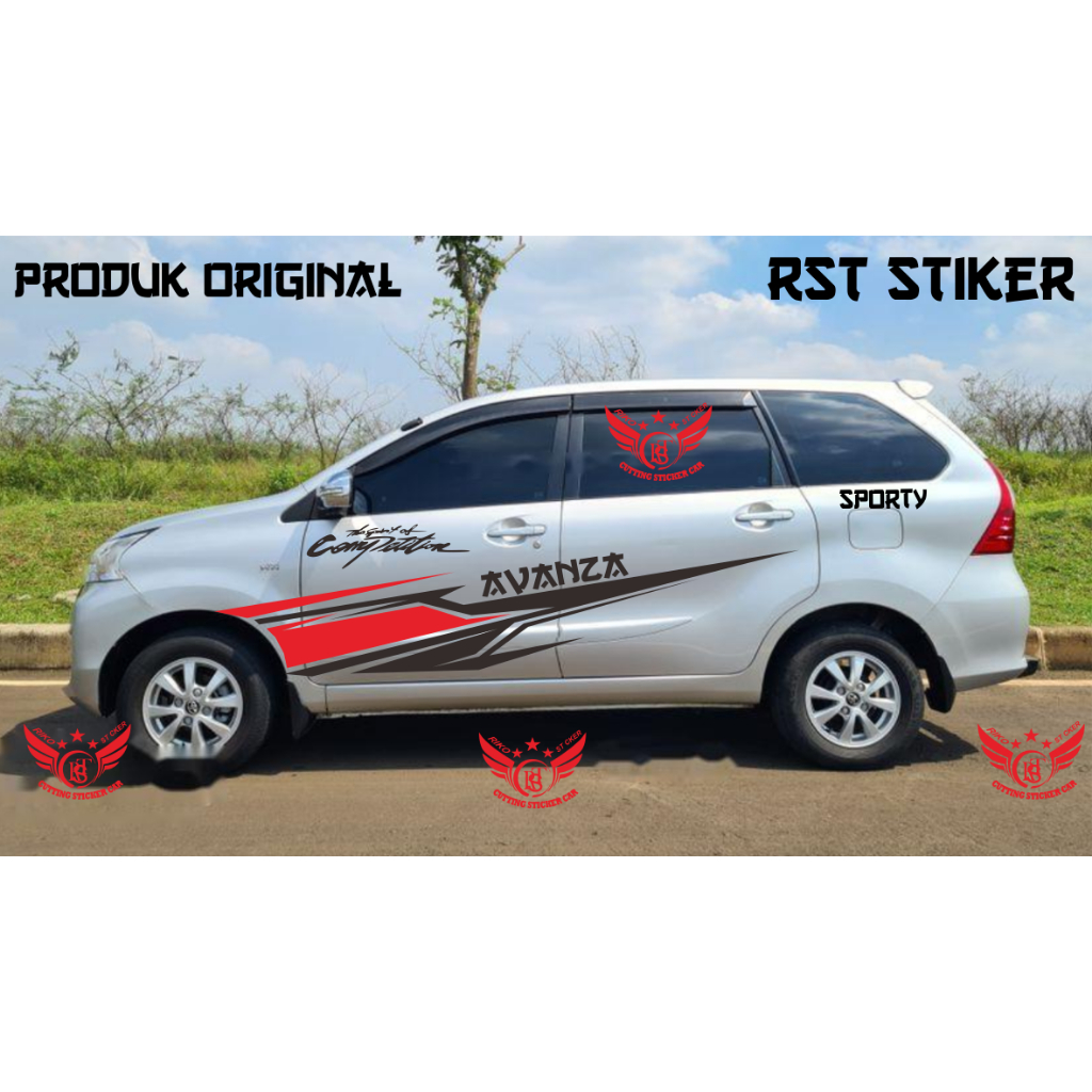promo stiker mobil toyota avanza cutting stiker lis bodi samping all new avanza veloz all tipe
