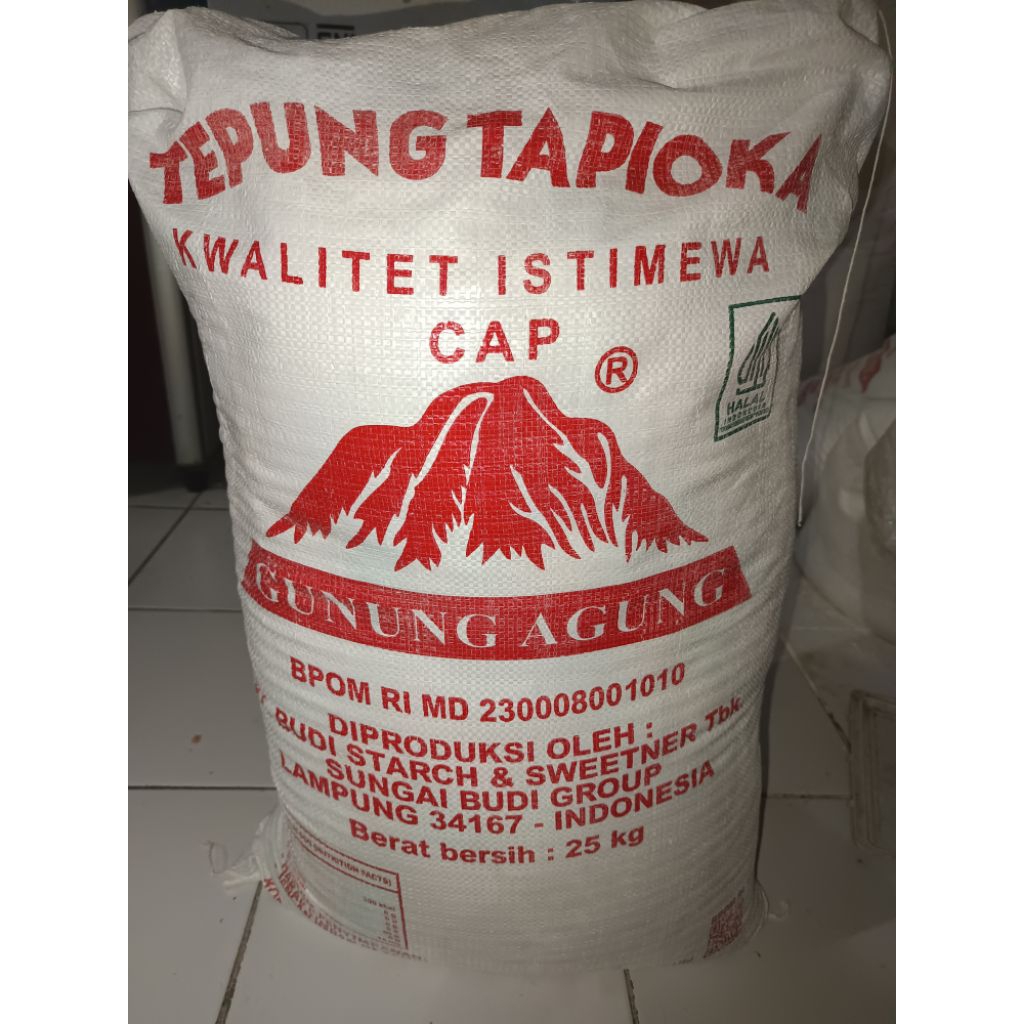 

Tapioka Cap Gunung Agung 25 Kg