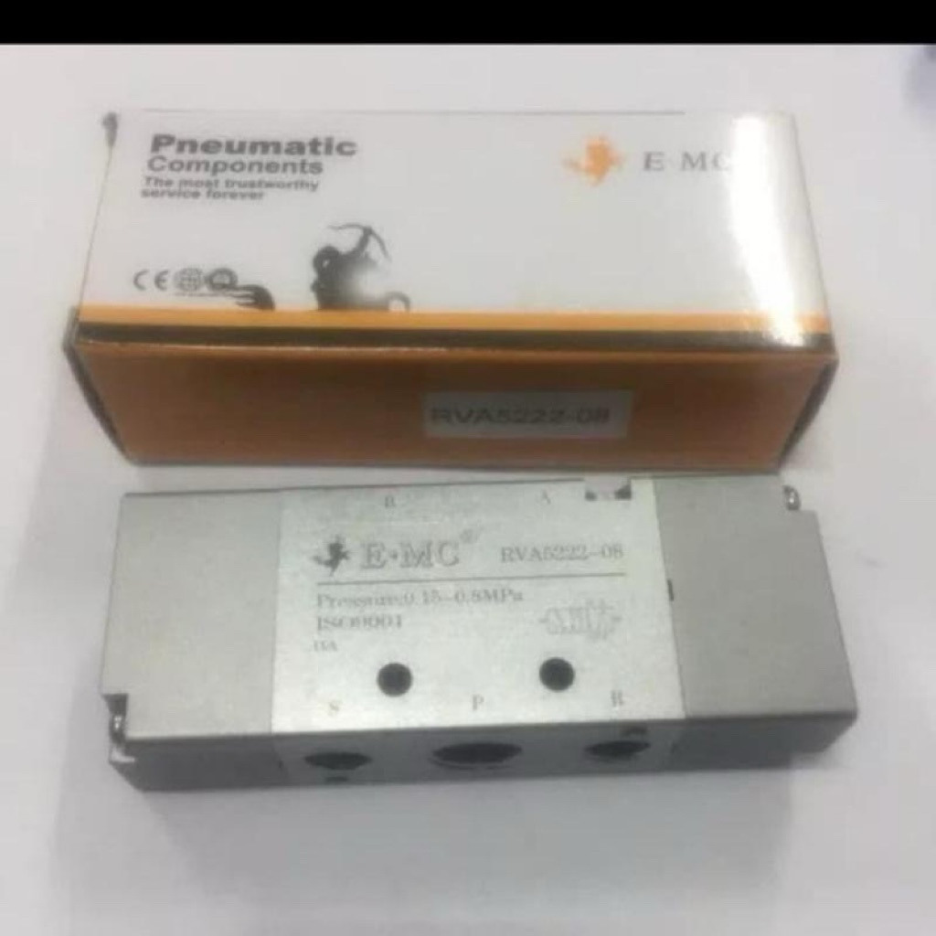 AIR OPORATED VALVE/PILOT VALVE/MASTER VALVE 5/2 1/4 EMC RVA5222-08