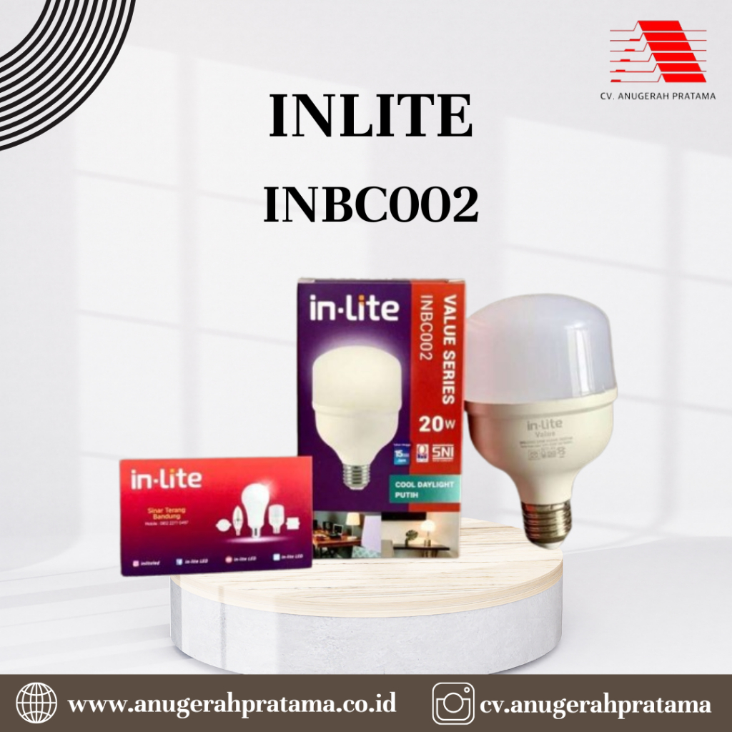 LAMPU LED BULB CAPSULE INLITE VALUE - INBC002
