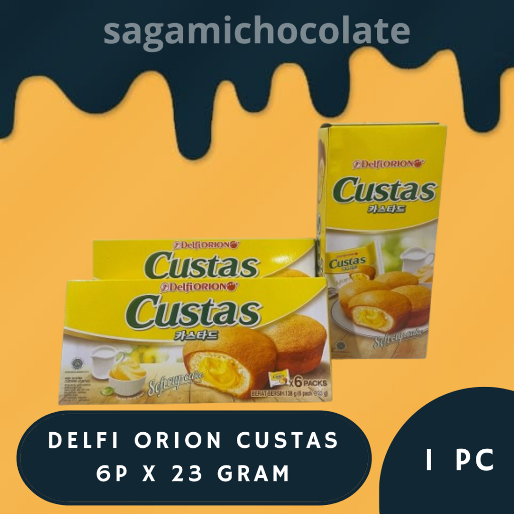 

DELFI ORION CUSTAS SOFT CUP CAKE 6 PACK x 23 GR