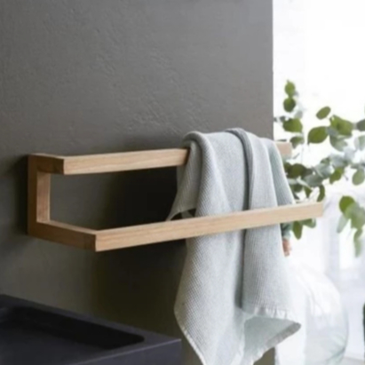 Rack Rak Tempat Gantungan Handuk Hanger Mukena Sajadah Rak Gantung Dinding  Minimalis  Serbaguna