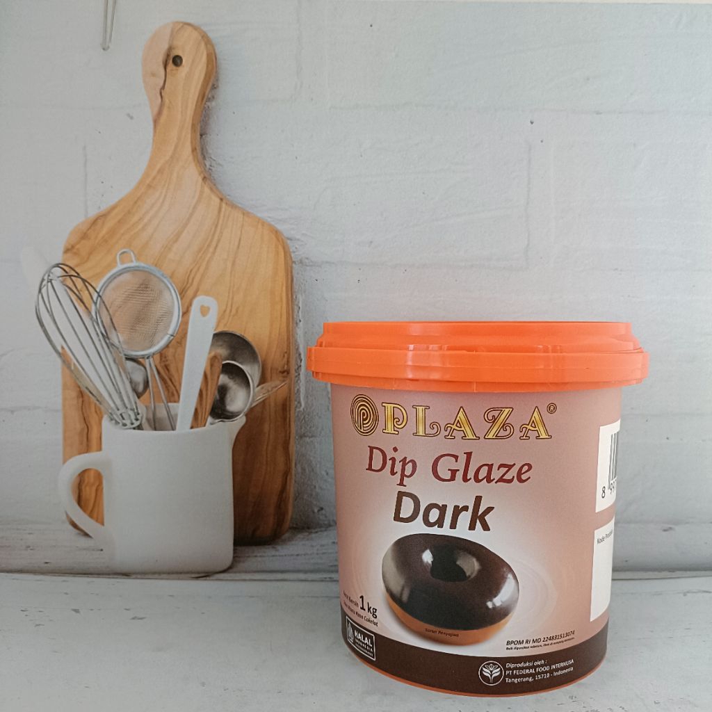 

PLAZA GLAZE DARK CHOCOLATE ( 1KG )
