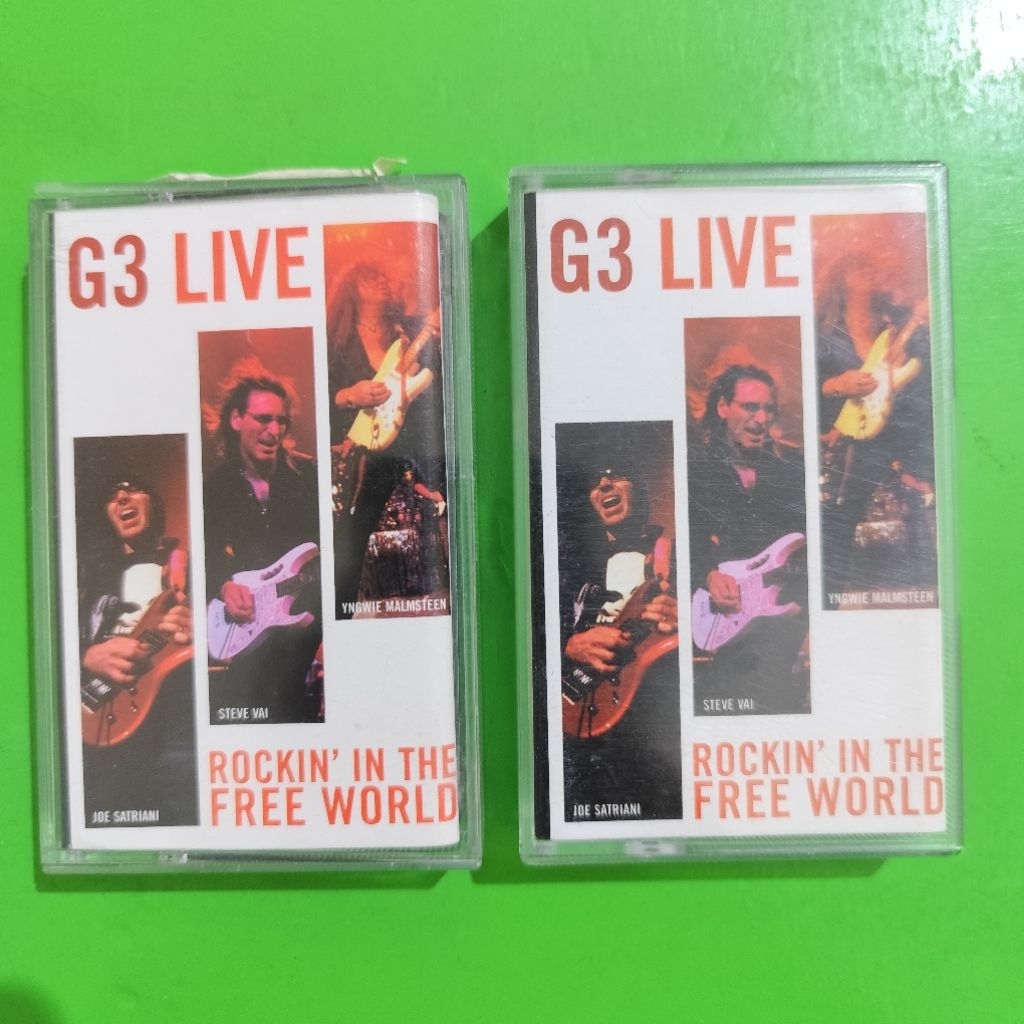 Kaset G3 LIVE Rockin' In The Free World
