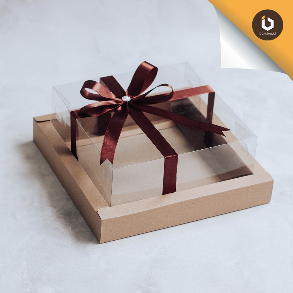 

Kotak Hantaran | Kotak Mika | Gift Box | Toples Box | Packaging 22x22x10 cm