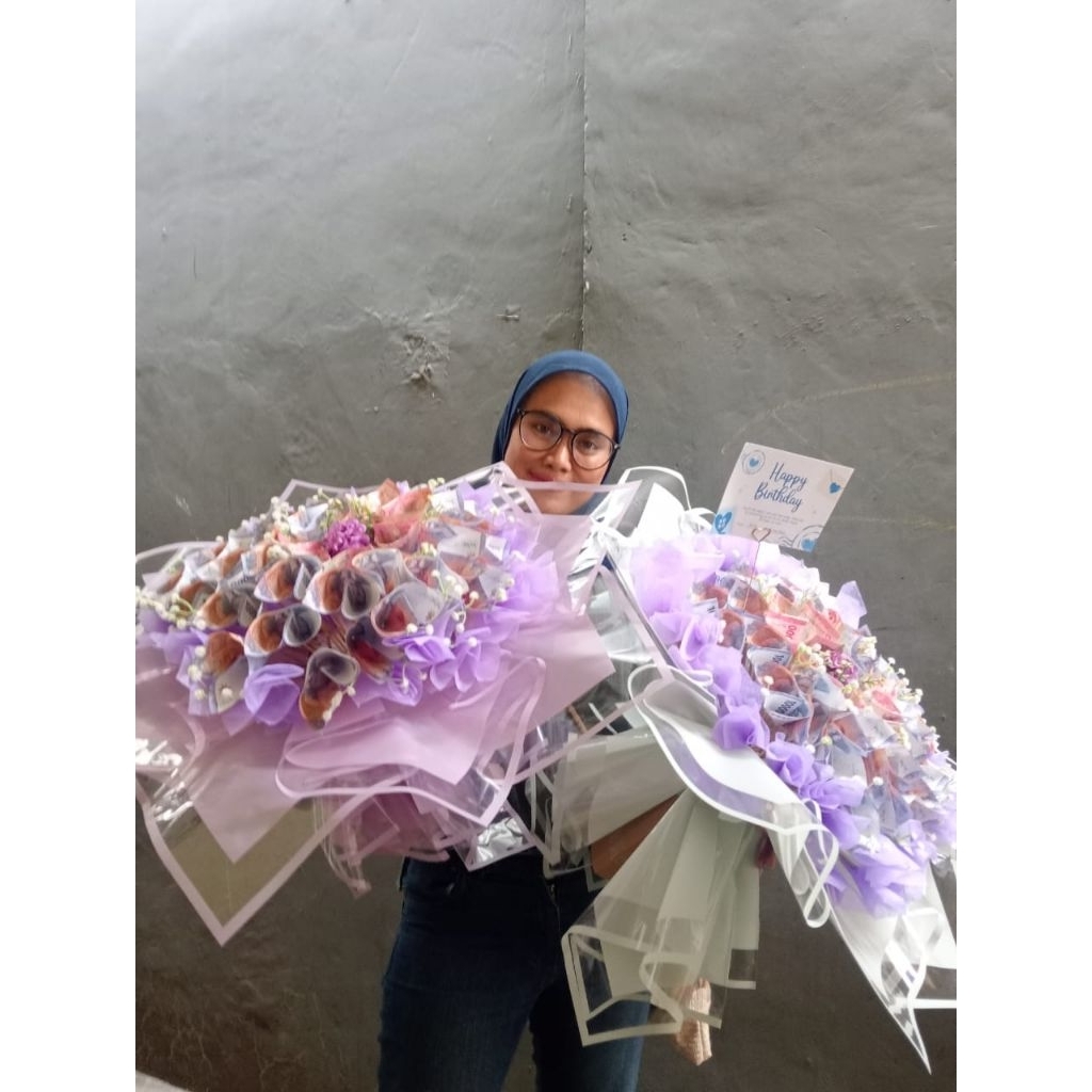 Money Round Bouqet buket uang bentuk bunga BESAR