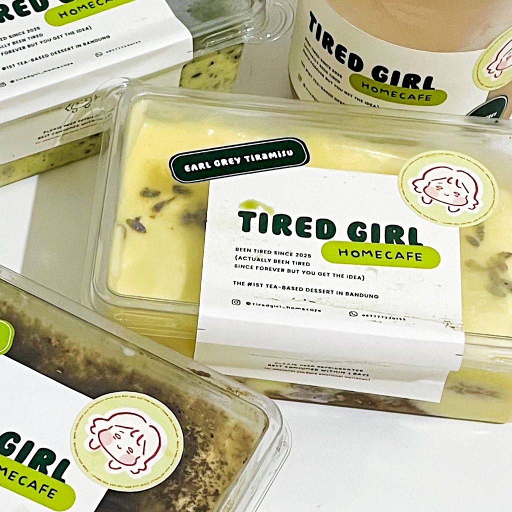 

Earl Grey Tiramisu | Tired Girl Home Cafe | Tiramisu Dessert | Minuman
