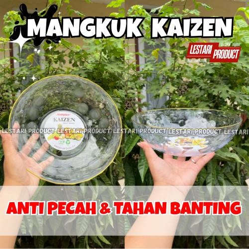 ( 3PCS & 6 PCS ) MANGKUK SUP KAIZEN/ MANGKUK BUAH / MANGKOK / MANGKUK PLASTIK / MANGKUK SAYUR / MANG
