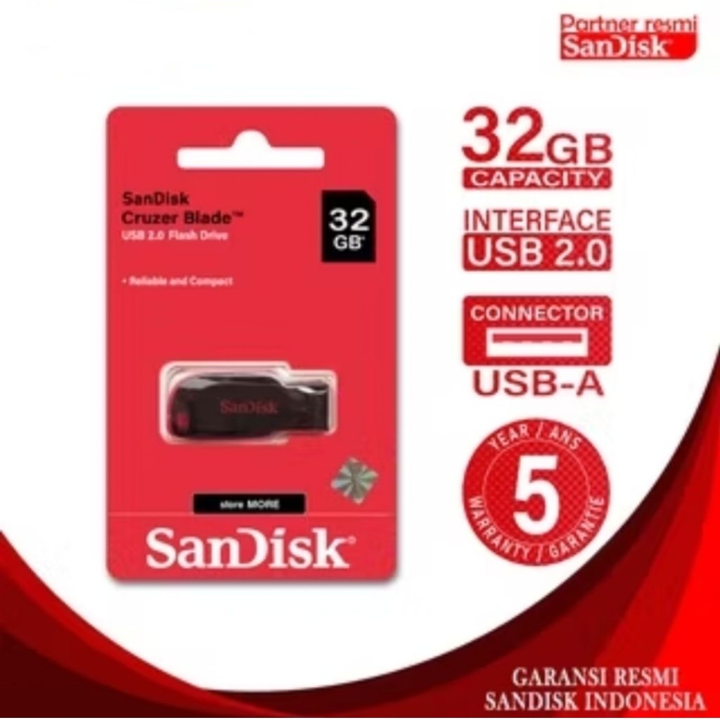 Flashdisk Sandisk 32GB Original