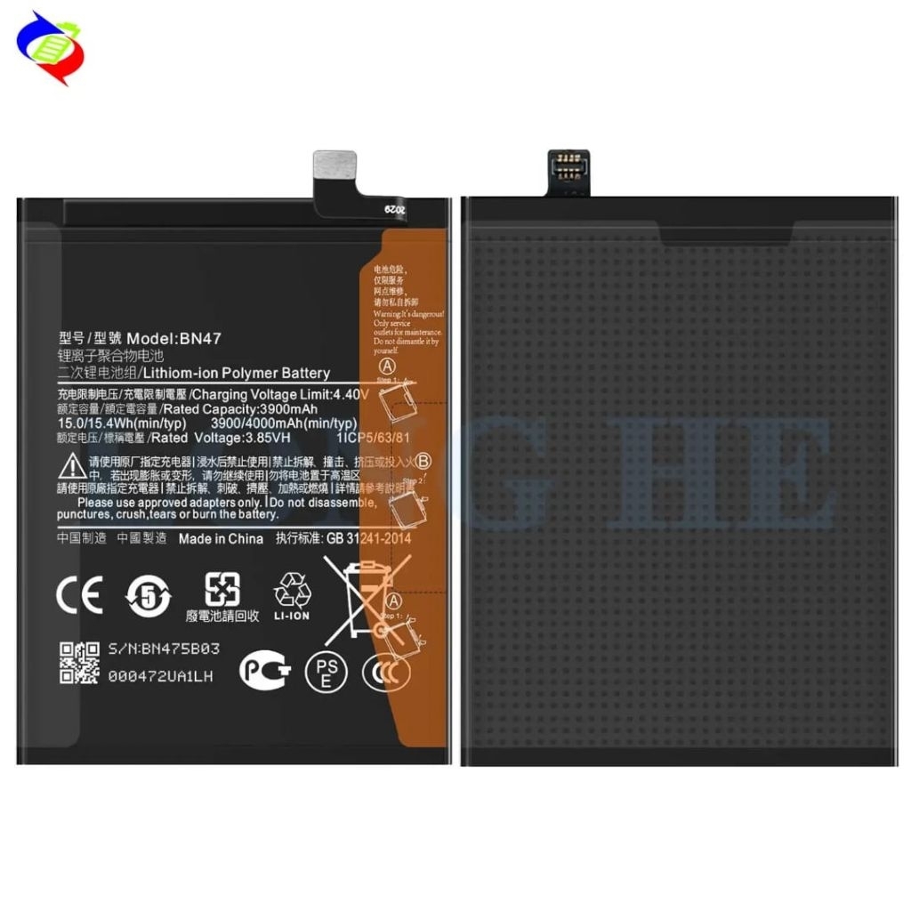 BN47 / Baterai Batre Premium 100% Redmi 6 PRO MI A2 Lite Baterai Batre Original - BN47