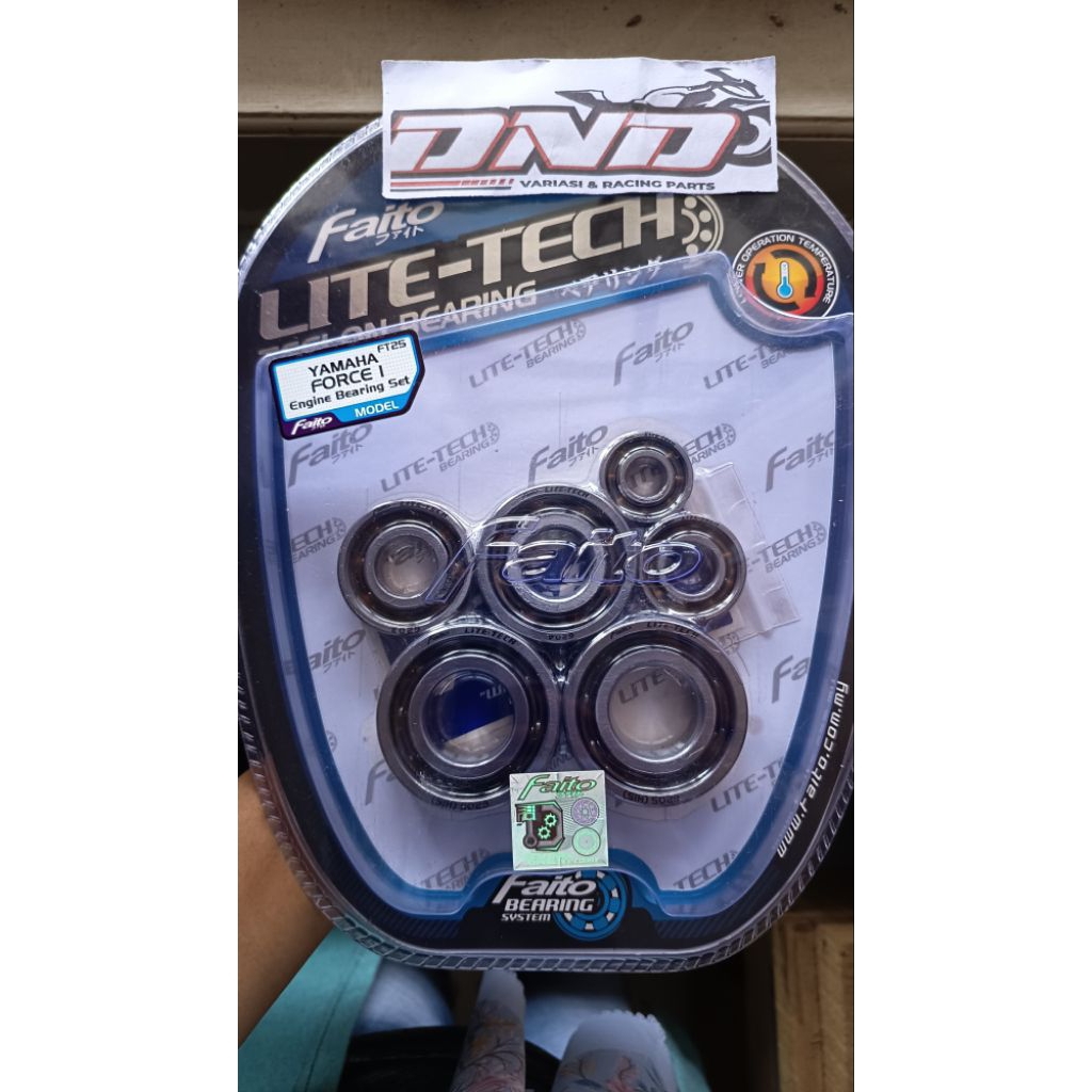 FAITO Bearing engine set force1 faito lite-tech/Bearing engine fizr/Bearing klaher set force1 faito 