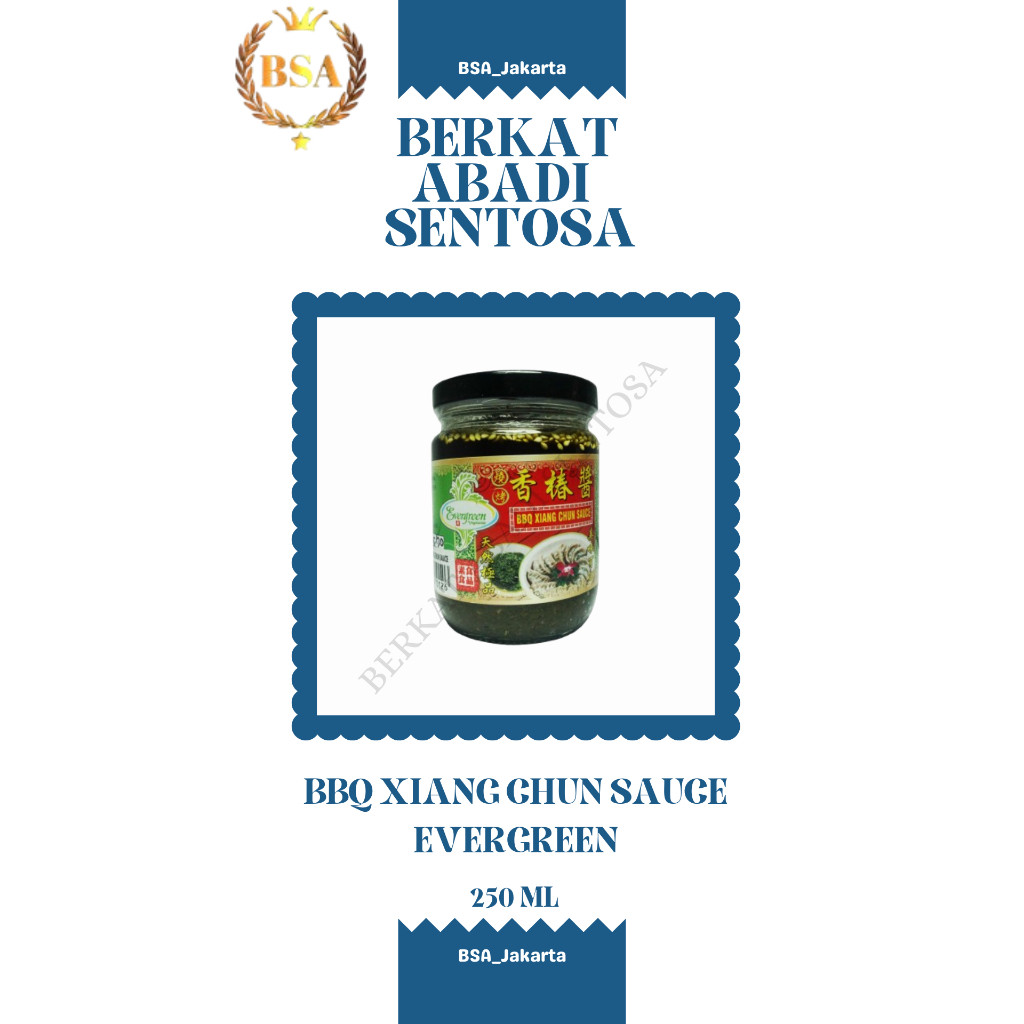 

BBQ XIANG CHUN SAUCE EVERGREEN (250 ML)