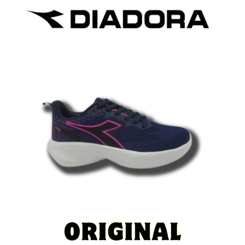 Sepatu Diadora Norflock Navy Purple Women's Original