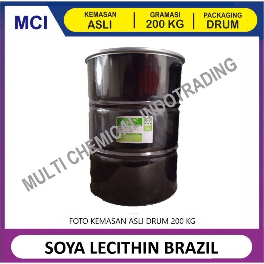 

SOYA LECITHIN LIQUID BRAZIL SOY LECITHIN - 1 DRUM 200 KG
