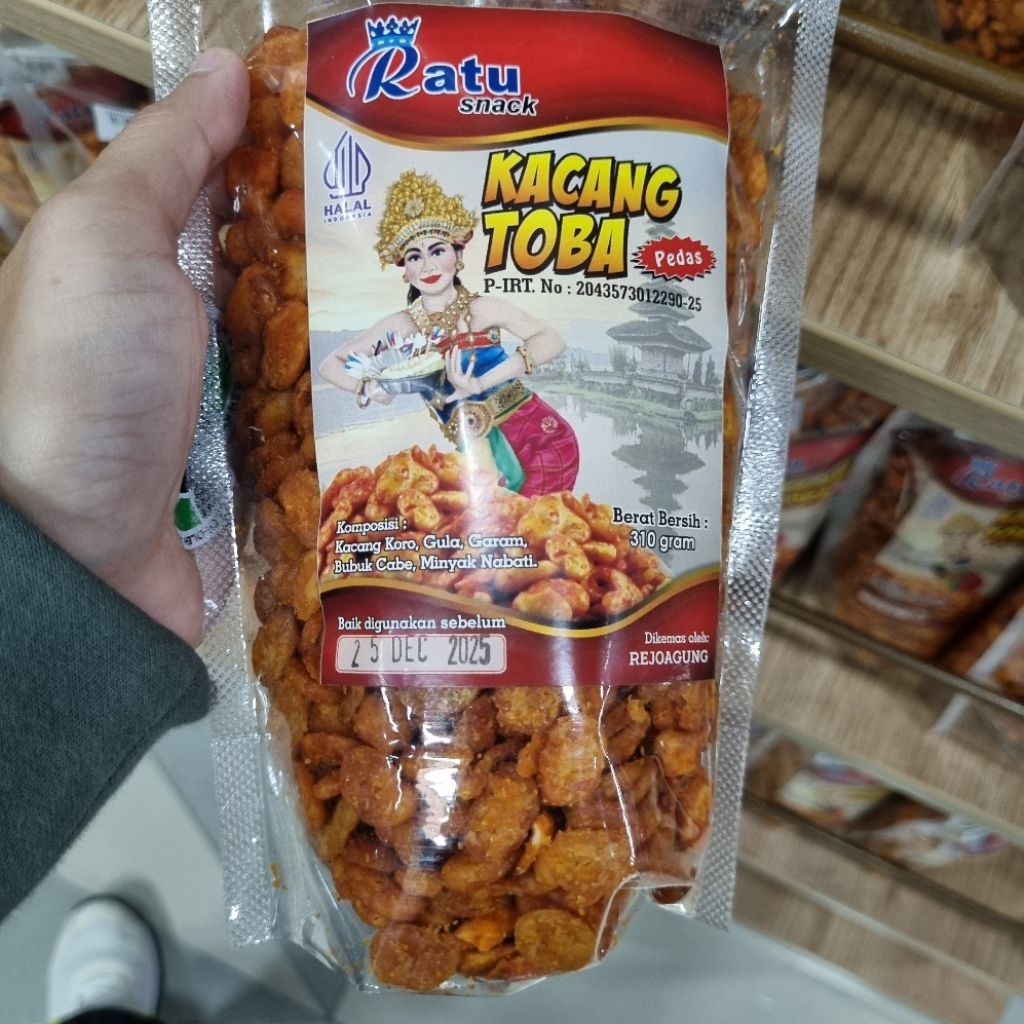 

KACANG KORO TOBA. KACANG KORO KRISNA. OLEH OLEH BALI