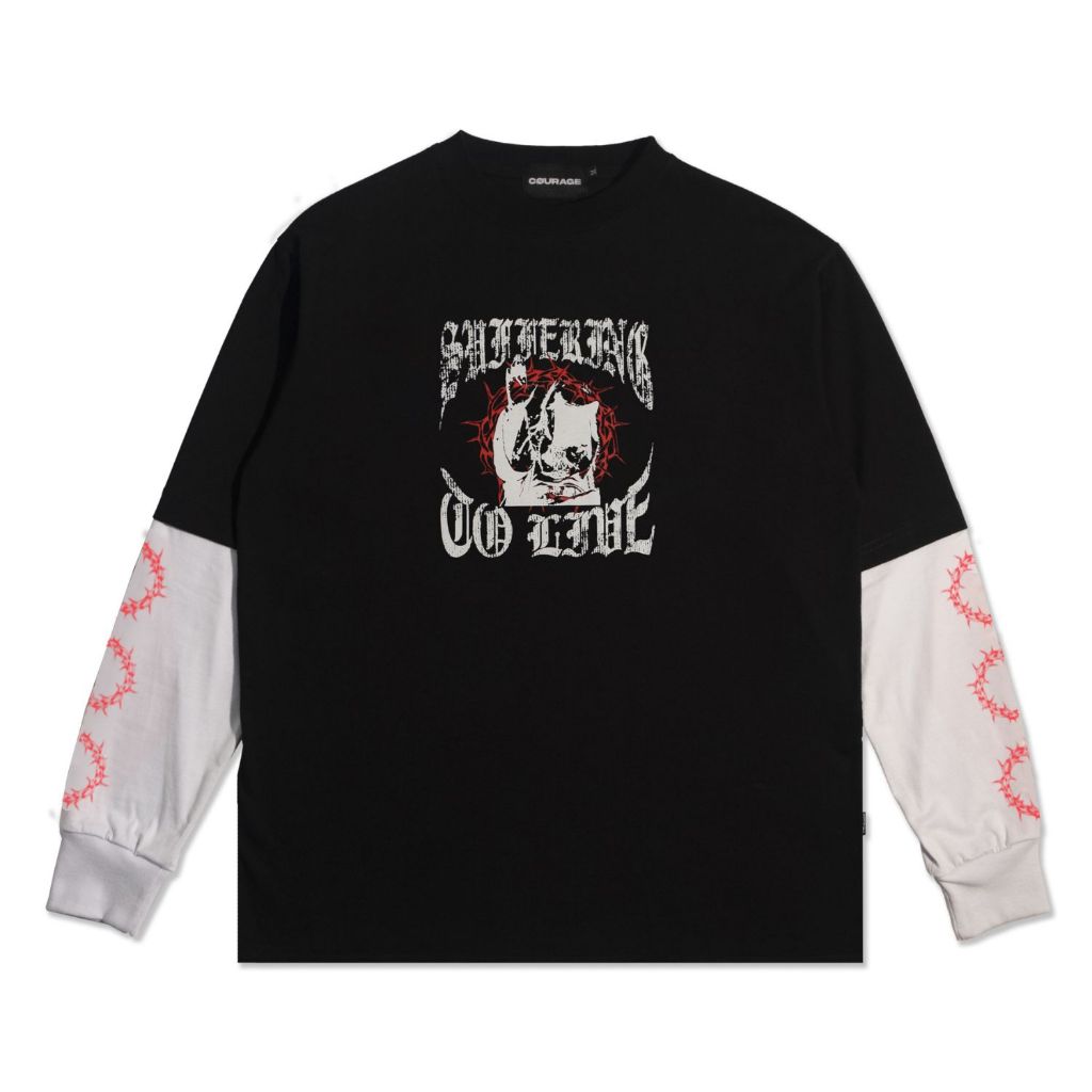 Courage Stuff - STL - Long Sleeve Reglan