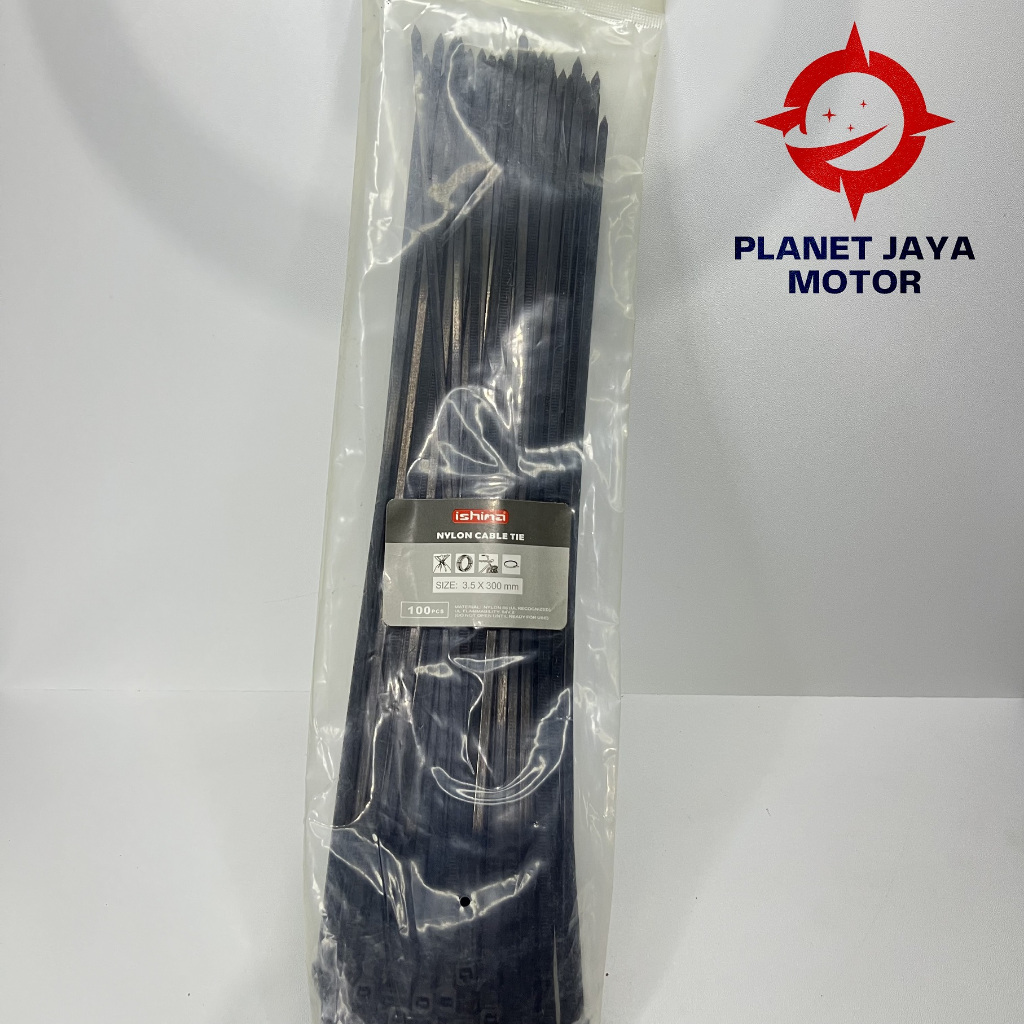 

Tali Ties Hitam 3,5 x 300mm (100PCS)
